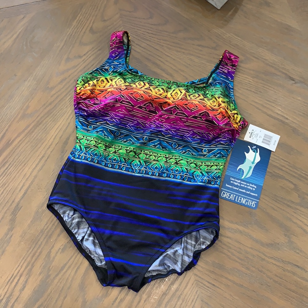 Super cute brand new swimsuit from Kohl’s. Perfect condition, new, with tags.